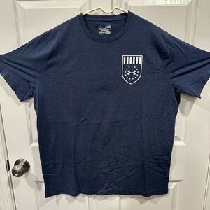 Under Armour Men's Dark Blue Shield Tee